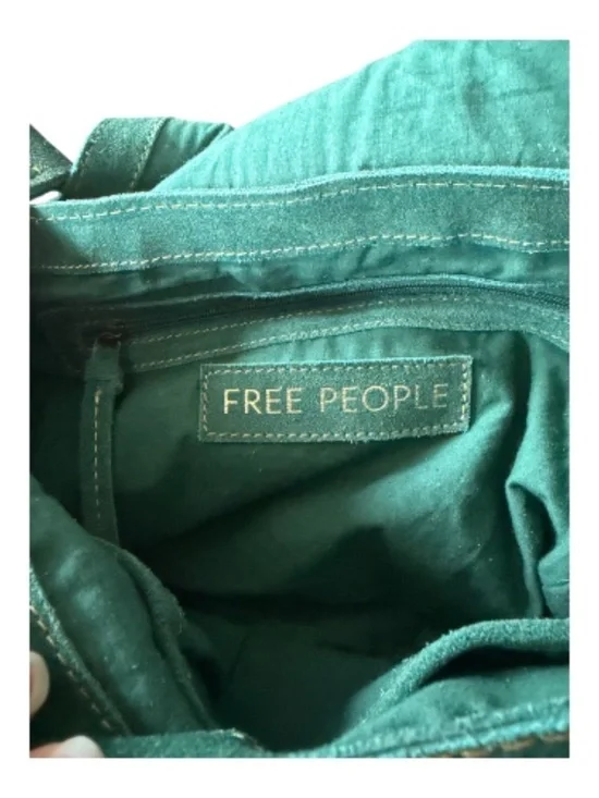 Free People Wylie Saddle Bag, NWOT, Green - Picture 5 of 7